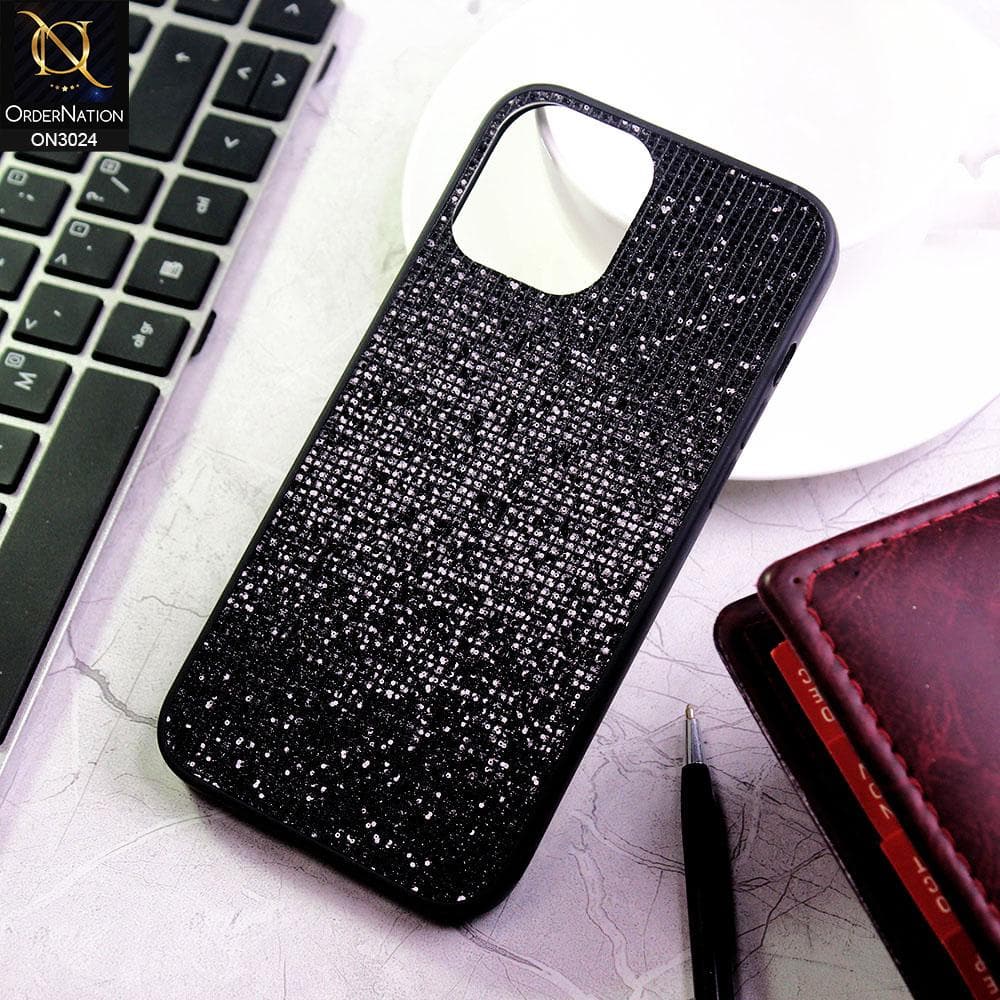 iPhone 12 Pro Cover - Black - New Sparkle Series Twinkle Soft Case
