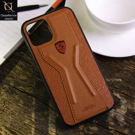 iPhone 11 Cover - Design 1  - Mikki Leather Stitched Soft Borders Exclusive Case