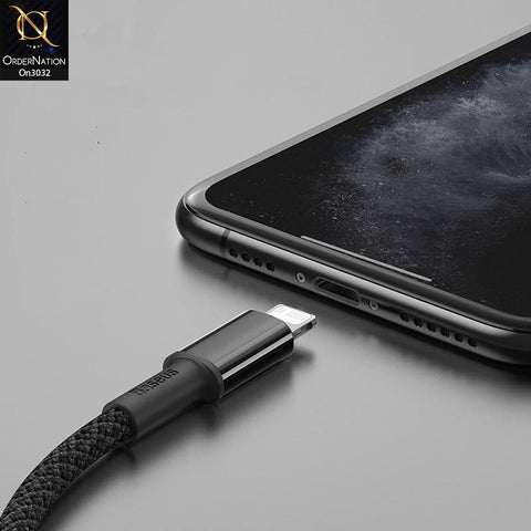 Baseus Cafule Metal USB Type-C To iPhone PD 20W Fast Charging Cable 2M