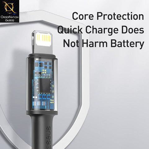 Baseus Cafule Metal USB Type-C To iPhone PD 20W Fast Charging Cable 2M