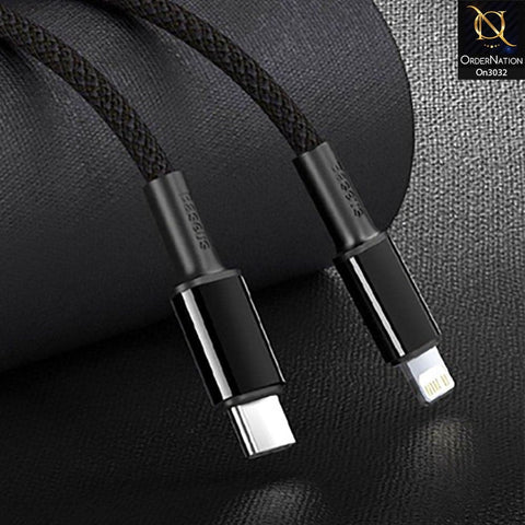 Baseus Cafule Metal USB Type-C To iPhone PD 20W Fast Charging Cable 2M