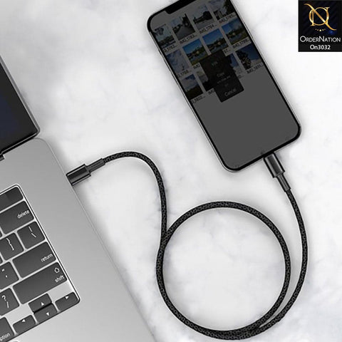 Baseus Cafule Metal USB Type-C To iPhone PD 20W Fast Charging Cable 2M