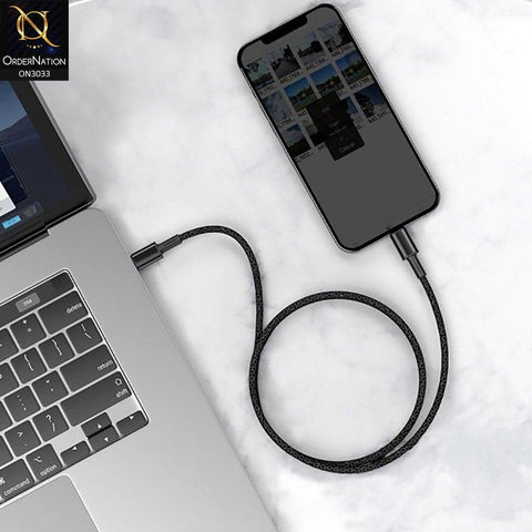 BASEUS CATGD-A01 Cabel USB Type-C To Type-C PD Power Delivery 100W Fast Charging 1M-Black