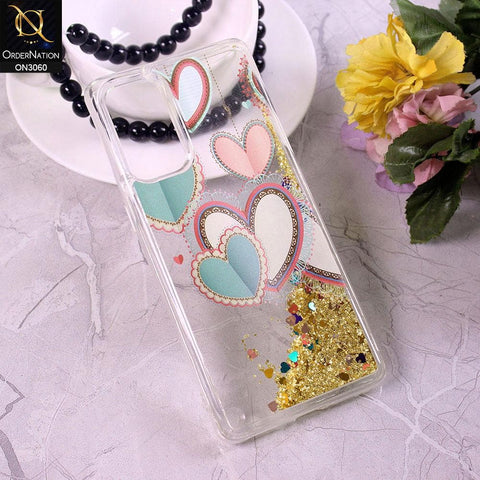 Oppo Reno 5 Pro 5G Cover - Design 2 - Trendy Moving Liquid Glitter Shine Soft Borders Case