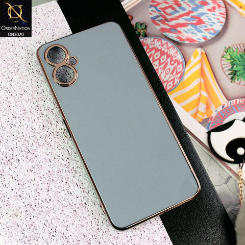 Tecno Camon 19 Neo Cover - Carolina Blue - Side Colour Borders camera Protection Soft TPU Transparent Case