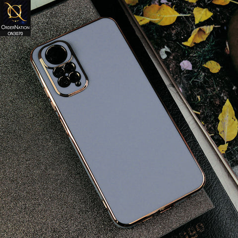 Xiaomi Redmi Note 11 Cover - Carolina Blue - Electroplating Silk Shiny Soft Case With Camera Protection
