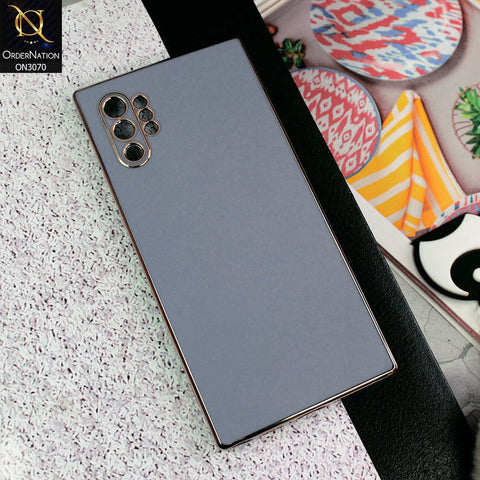 Samsung Galaxy Note 10 Plus Cover - Carolina Blue - Side Colour Borders camera Protection Soft TPU Transparent Case