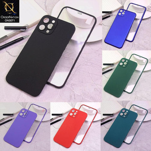 iPhone 11 Pro Cover - Black - Ultra Thin Full Body Coverage Protective Matte Soft Case
