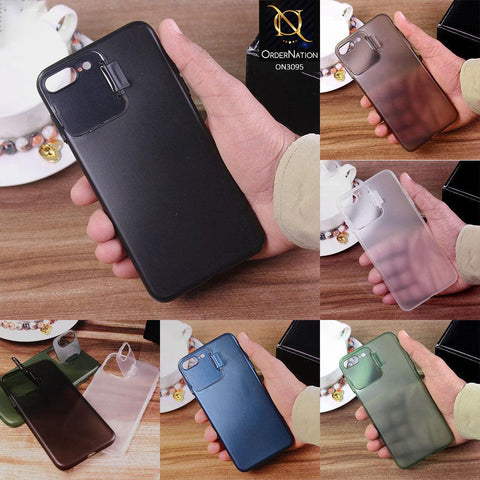 iPhone XS / X Cover - Black - Ultra Thin Paper Back Semi-Hard  With Window Camera Protection Case