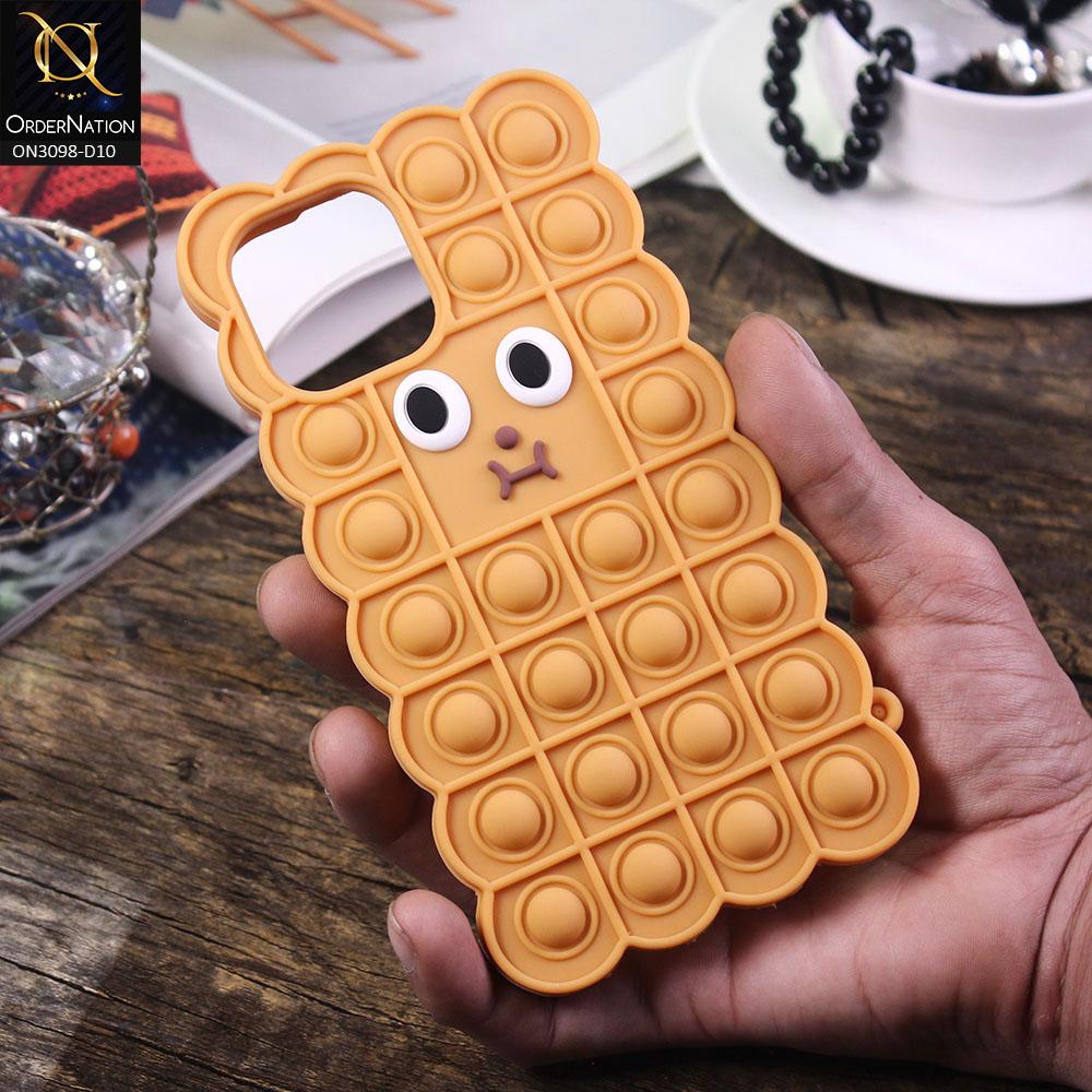 iPhone 12 Pro Cover - Design 10 - Trendy Fidget Stress Relief Cartoon Series Soft Case