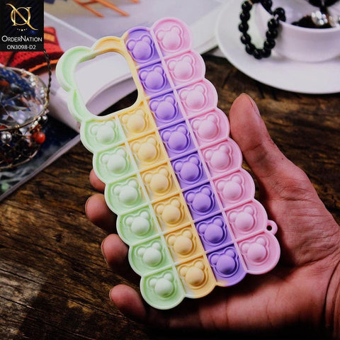 iPhone 12 Pro Max Cover - Design 2 - Trendy Fidget Stress Relief Cartoon Series Soft Case