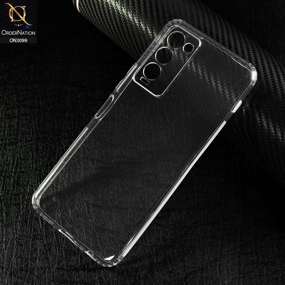 Tecno Camon 18P Cover - Soft 4D Design Shockproof Silicone Transparent Clear Camera Protection Case