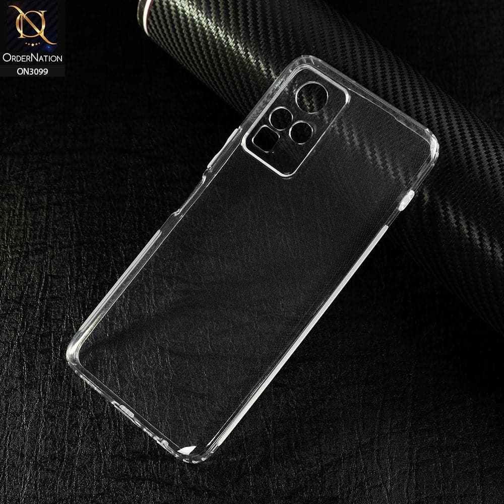 Infinix Zero X Neo Cover - Soft 4D Design Shockproof Silicone Transparent Clear Camera Protection Case