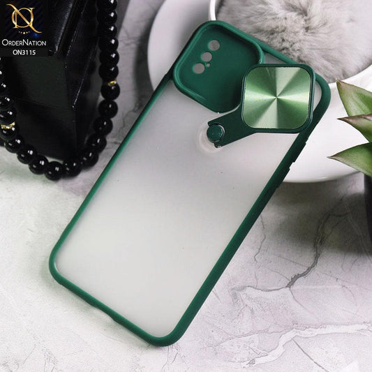iPhone XS / X Cover - Green - Fancy 360 Rotation Flip Mirror Camera Shutter Soft Borders Case