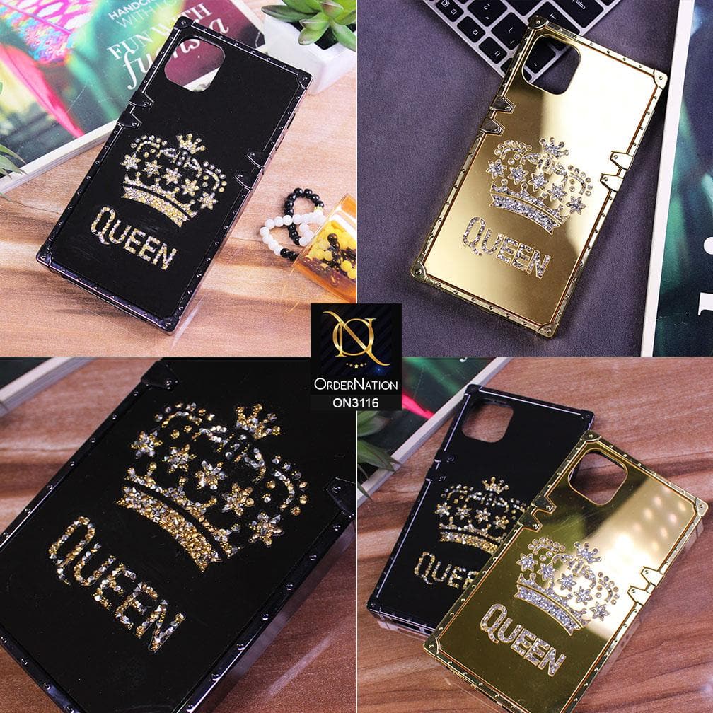So ultra chic in checkered material with gold chain For iPhone 6s to iPhone  11 Pro See our store for more g…