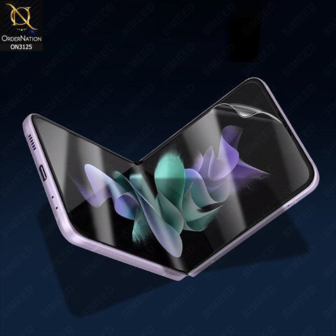 Samsung Galaxy Z Flip 4 5G Protector - 360° Transparent Unbreakable Full Body Protective Film Cover Sticker