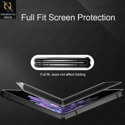 Samsung Galaxy Z Flip 4 5G Protector - 360° Transparent Unbreakable Full Body Protective Film Cover Sticker