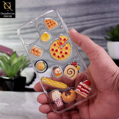 iPhone 11 Pro Cover - Design 2 - Foodies Chart Fast Food Soft Borders Case