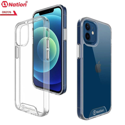 Google Pixel 5 Cover - ONation Essential Series - Premium Quality No Yellowing Drop Tested Tpu+Pc Clear Soft Edges