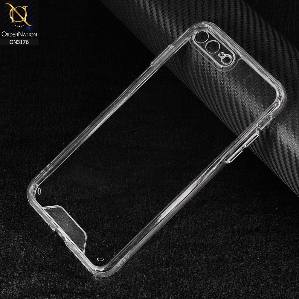 iPhone 8 Plus / 7 Plus Cover - V2 - Space Premium Quality Drop Tested Transparent Case