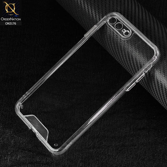 iPhone 8 Plus / 7 Plus Cover - V2 - Space Premium Quality Drop Tested Transparent Case