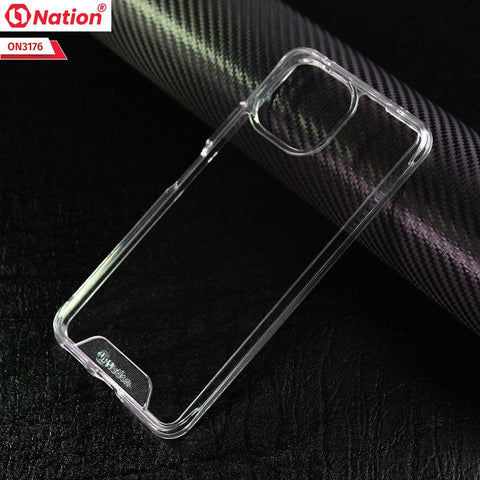 Xiaomi Mi 11 Lite Cover - ONation Essential Series - Premium Quality No Yellowing Drop Tested Tpu+Pc Clear Soft Edges
