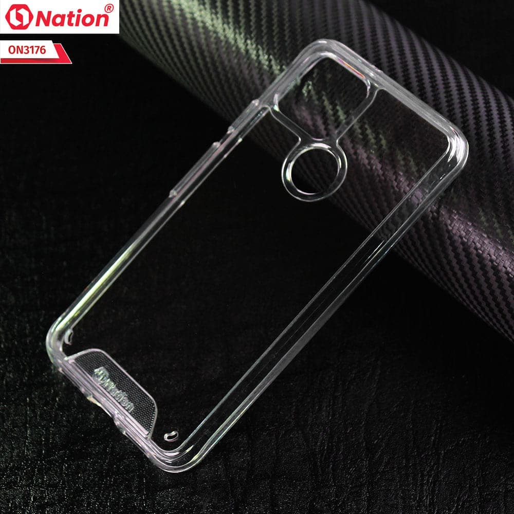Google Pixel 5 Cover - ONation Essential Series - Premium Quality No Yellowing Drop Tested Tpu+Pc Clear Soft Edges