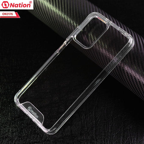 Xiaomi Redmi 10 Cover - ONation Essential Series - Premium Quality No Yellowing Drop Tested Tpu+Pc Clear Soft Edges