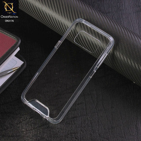 Samsung Galaxy S8 Plus Cover - ONation Essential Series - Premium Quality No Yellowing Drop Tested Tpu+Pc Clear Soft Edges