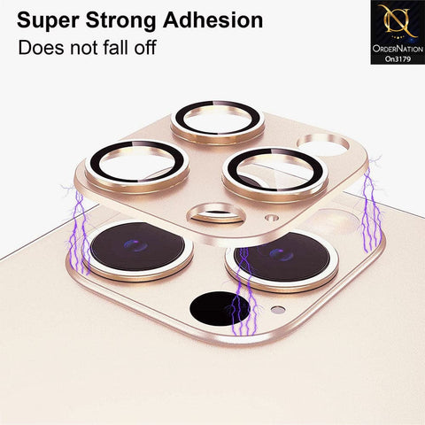 iPhone 12 Pro Max - 9H Hardness Anti-Scratch Aluminum Alloy And Tempered Glass Camera Lens Protector