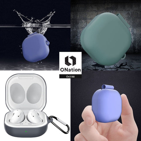 Samsung Galaxy Buds Live Cover - ONation - Simple Series Soft Sillicone Buds Case