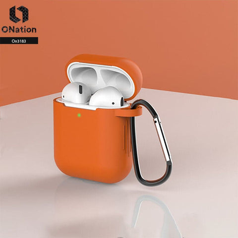 Apple Airpods 1 / 2 Cover - ONation - Minimalistic Series Soft Sillicone Airpods Case