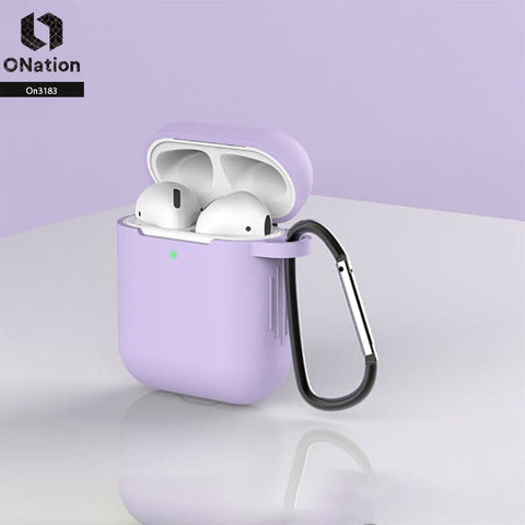 Apple Airpods 1 / 2 Cover - ONation - Minimalistic Series Soft Sillicone Airpods Case