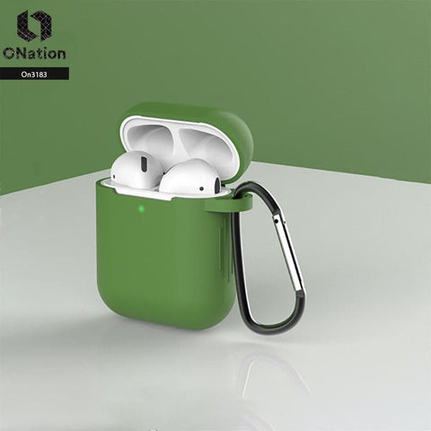 Apple Airpods 1 / 2 Cover - ONation - Minimalistic Series Soft Sillicone Airpods Case