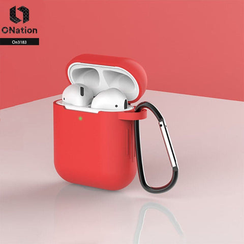 Apple Airpods 1 / 2 Cover - ONation - Minimalistic Series Soft Sillicone Airpods Case