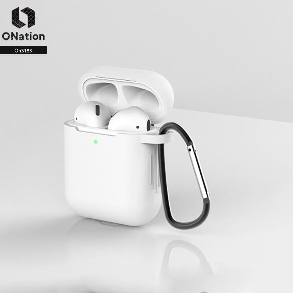 Apple Airpods 1 / 2 Cover - ONation - Minimalistic Series Soft Sillicone Airpods Case