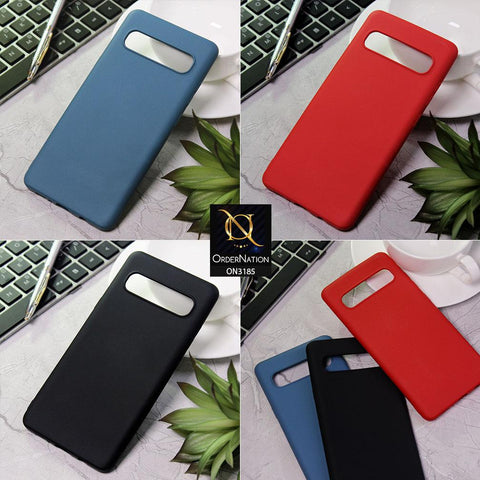 Samsung Galaxy S10 5G Cover - Blue - J-Case Jeff Series TPU Case