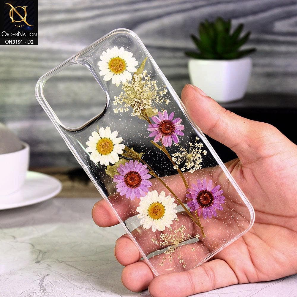 iPhone 12 Pro Max Cover - Design 2 - Dry Flower Series Soft Case