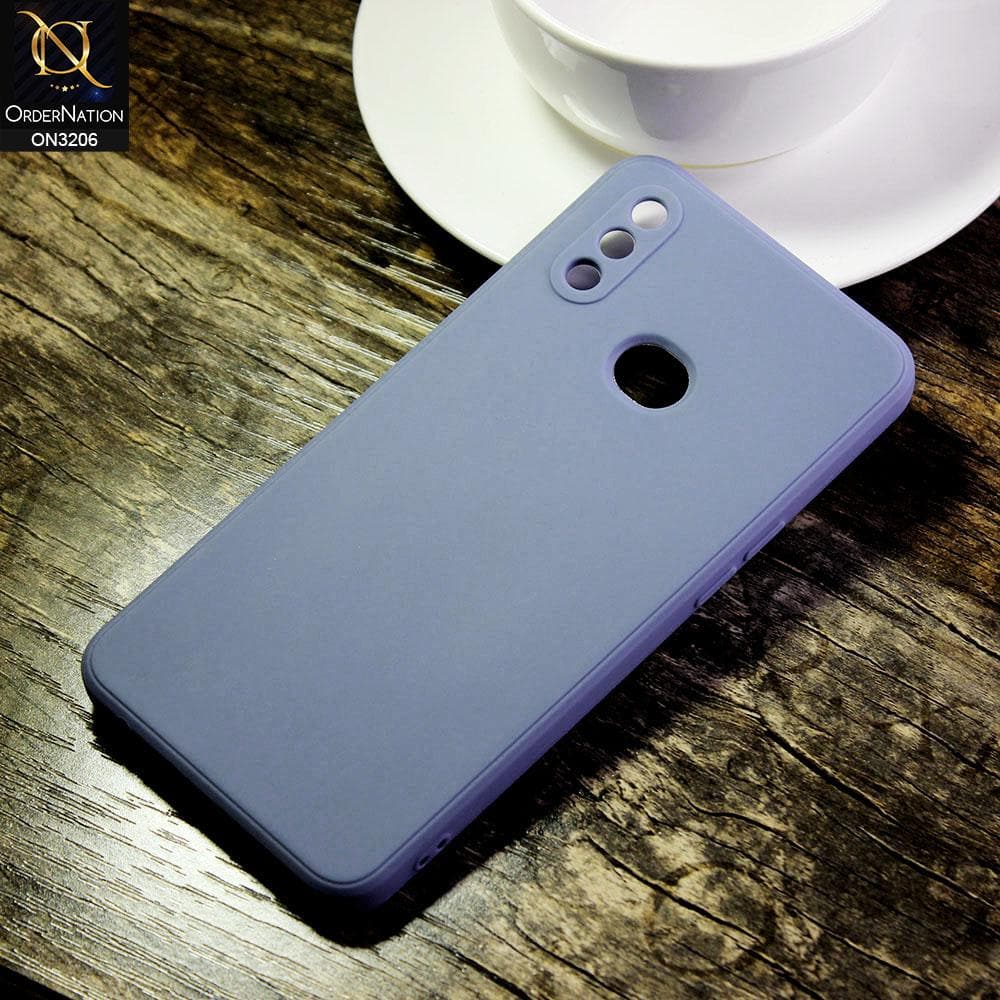 Samsung Galaxy A10s Cover - Gray - Matte Candy Colour Soft Silicone Case