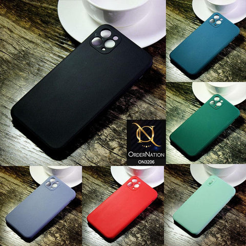 iPhone 12 Cover - Dark Green - Matte Candy Colour Soft Silicone Case