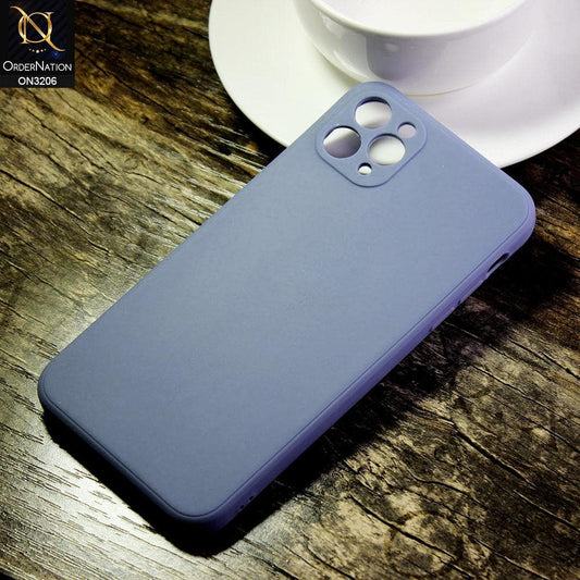 iPhone 11 Pro Max Cover - Gray - Matte Candy Colour Soft Silicone Case