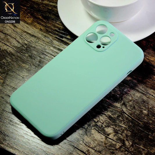 iPhone 12 Pro Max Cover - Sea Green - Matte Candy Colour Soft Silicone Case