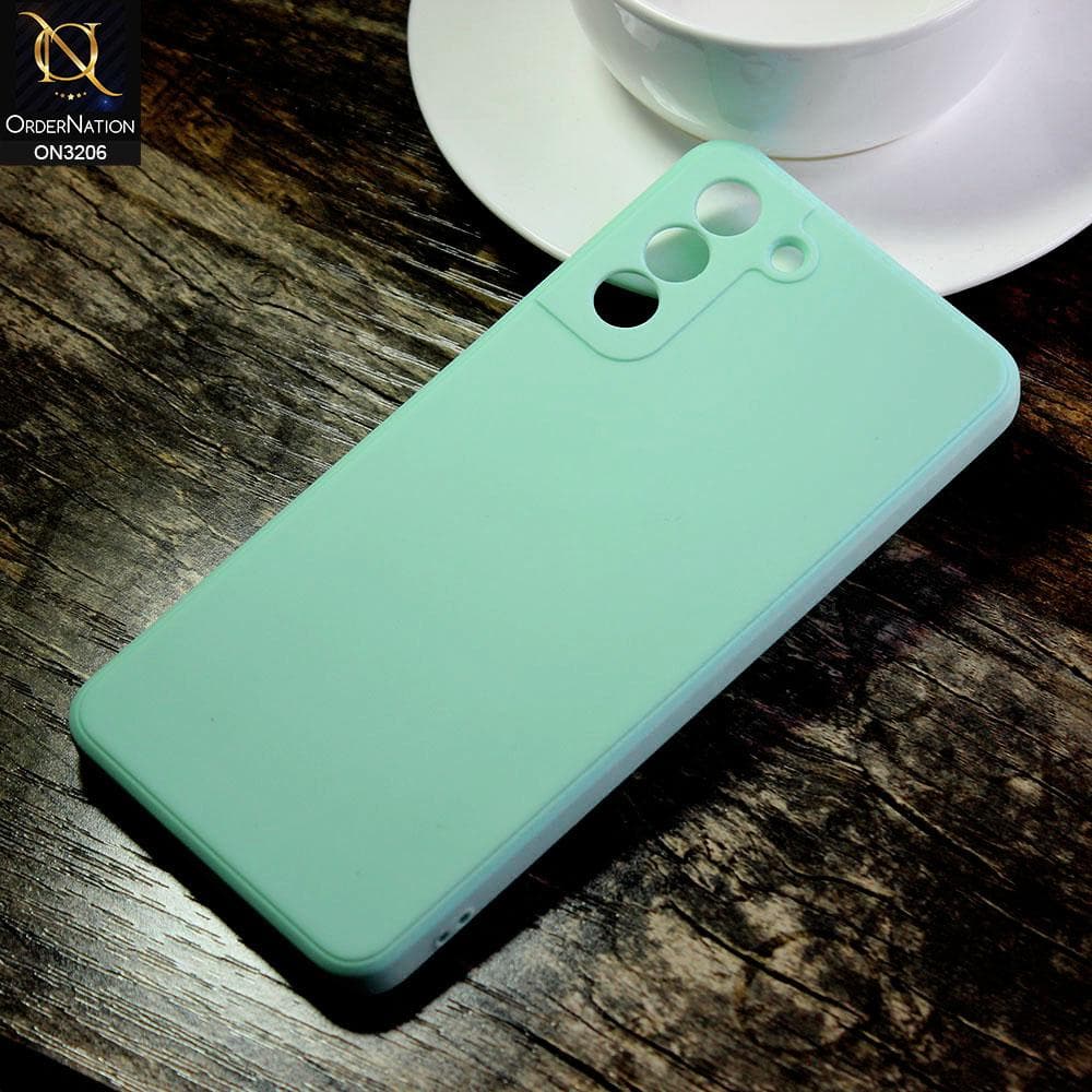 Samsung Galaxy S21 5G Cover - Sea Green - Matte Candy Colour Soft Silicone Case