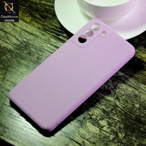 Samsung Galaxy S21 Plus 5G Cover - Lilac - Matte Candy Colour Soft Silicone Case
