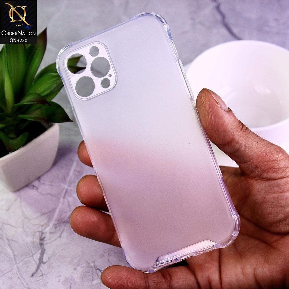 iPhone 12 Pro Max Cover - White - Protective Anti-Scratch Soft Back Case with Camera Protection
