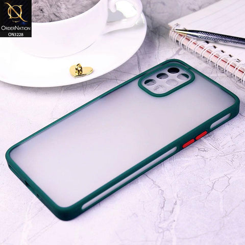 OnePlus 8T Cover - Green - New Semi-Tranparant Matte Semi-Soft Shell Protective Case
