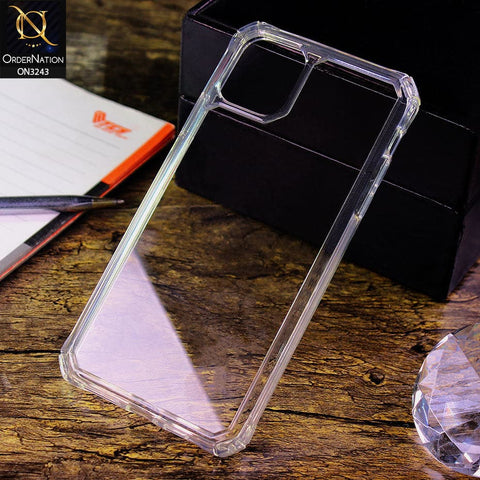 iPhone 11 Pro Max Cover - Clearly Transparent Enhanced Air-Gaurd Corners Soft Borders Case