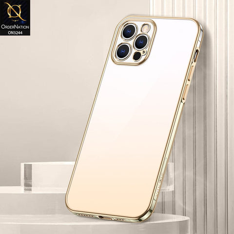 iPhone 13 Pro Max Cover - Golden - Sulada Risescence Series Color Gradient Soft Case