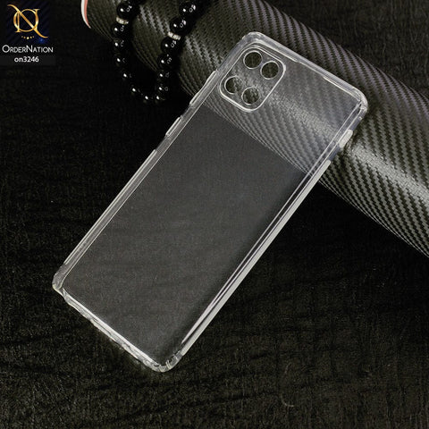 Samsung Galaxy Note 10 Lite Cover - Transparent - Soft 4D Design Shockproof Silicone Transparent Clear Case