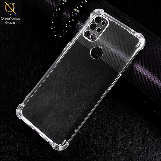 OnePlus Nord N10 5G Cover - Transparent - Soft 4D Design Shockproof Silicone Transparent Clear Camera Protection Case